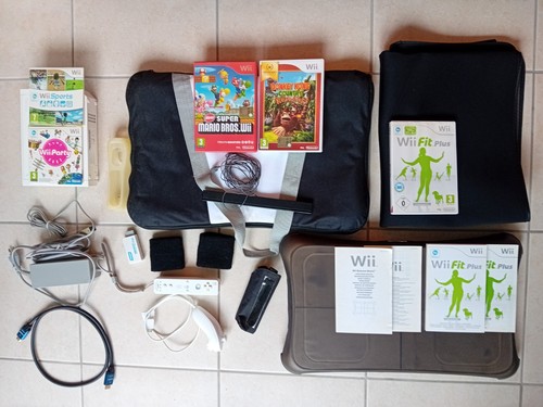 Nintendo wii con balance - , board