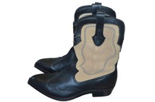 Stivali western Zara neri
