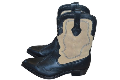 Stivali western zara - stivali, neri