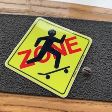 Adesivo Powell Peralta Skate Zone Skateboard - anni '80