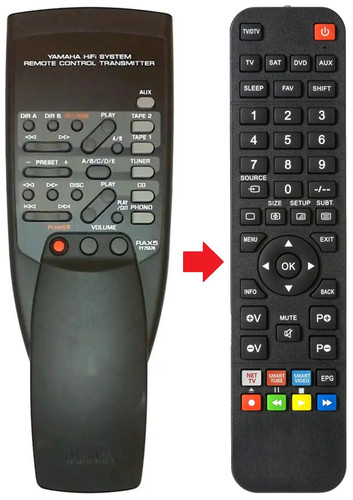Telecomando adatto per - , yamaha
