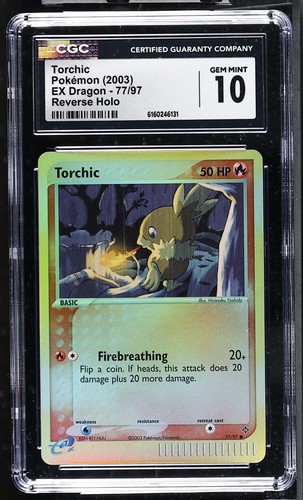 Cgc gem mint torchic - gem,