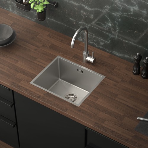 Lavello cucina acciaio argento