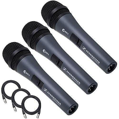 Sennheiser pack e835 s - 3-pack, e835-s
