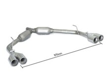 Scarico sportivo duplex