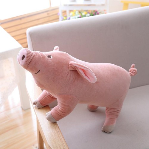 Peluche maiale cartone - , animato