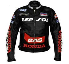 Honda repsol giacca pelle - honda,