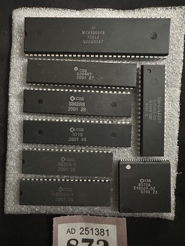Amiga set chip a500 - chip, a500,