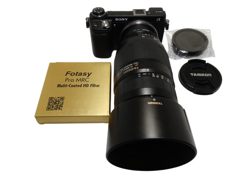 Sony mount adattato tamron - adattato,