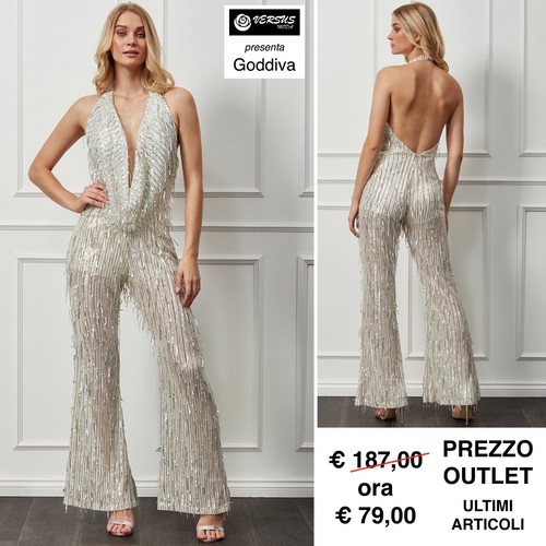 Tuta donna cerimonia pantaloni - tuta,