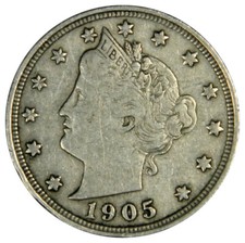 1905 LIBERTY NICKEL ~ BEL