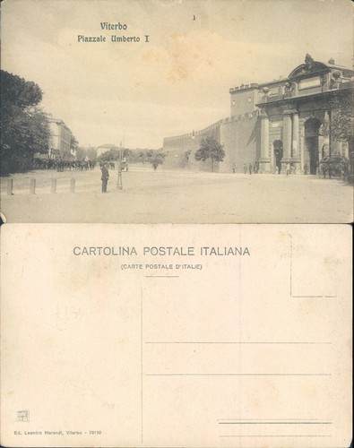 Viterbo inizi secolo - viterbo, con