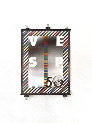 Poster pubblicitario vespa - poster, "vespa