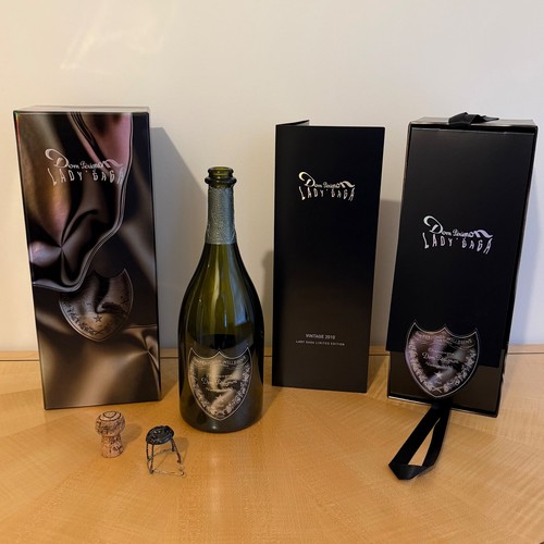 Empty dom perignon - dom,
