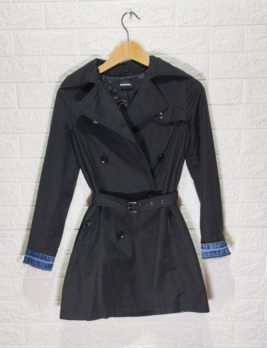 Trench diesel nero - trench, con