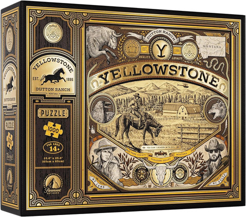 Yellowstone premium puzzle - yellowstone,