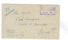 1945 Italia WWII POW Foglio
