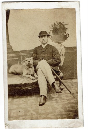 Antica fotografia cdv carte - cdv,