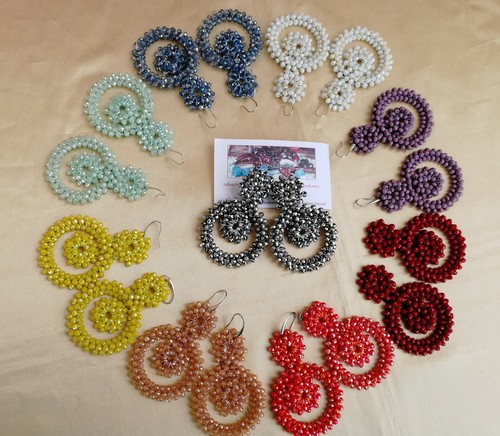 Orecchini uncinetto marca - orecchini,