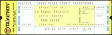 Biglietto concerto Pink Floyd-1972 RARO mai usato (Santa Clara County Fairgrounds)