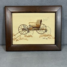 Vintage fatto a mano ricamo