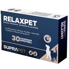 Relax Calmante per Cani 30 Compresse - Rilassante Naturale Contro Stress E Paura