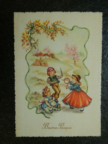 Cartolina epoca bambini - d'epoca,,