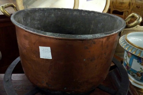 Pentola rame antica - pentola,