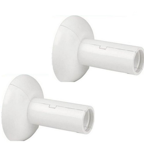 Coppia rosette copritubo - di,