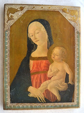 Madonna con Bambino, fine anni
