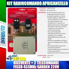 KIT RADIOCOMANDO APRICANCELLO