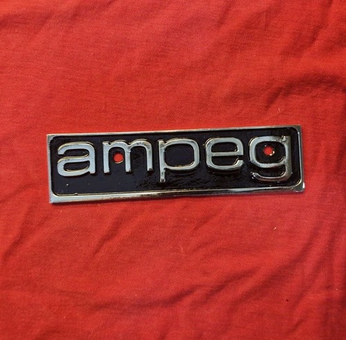 Ampeg lettere vintage emblema