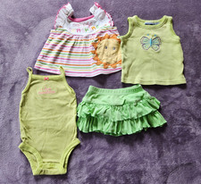 Lotto misto di 4 gonna verde