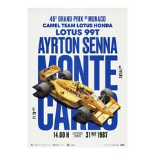 Poster Ayrton Senna Edizione