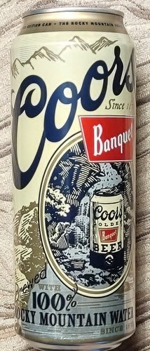 Lattina birra coors - lattina,