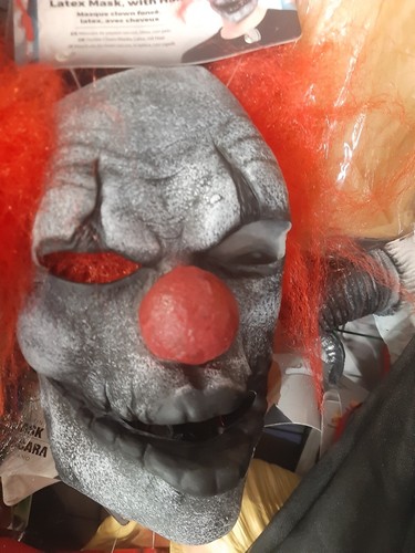 Maschera clown lattice - clown,