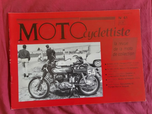 Revue motocyclettiste - n°61, /