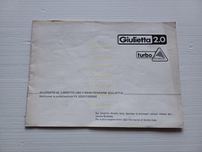 Alfa Romeo Giulietta 2.0 Turbo