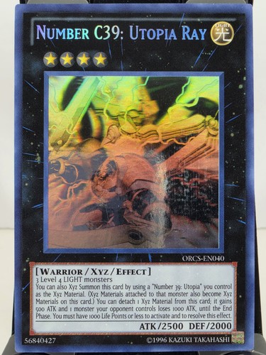 Numero c39 utopia - yu-gi-oh!, c39: