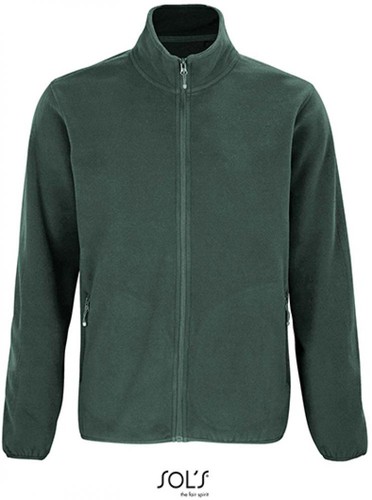 Giacca pile uomo con zip - in, da