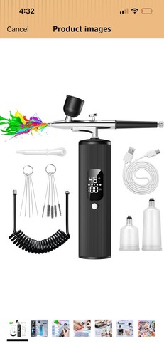 Kit aerografo con - kit,