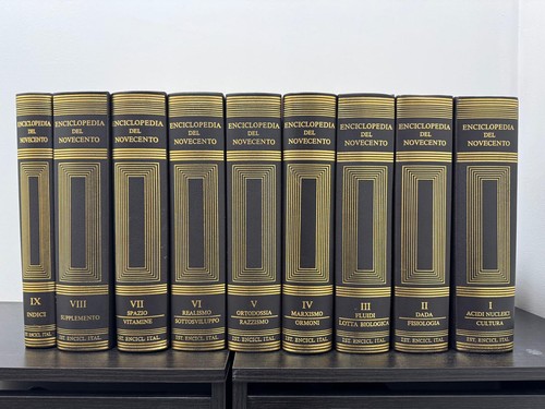 Enciclopedia del novecento - enciclopedia,