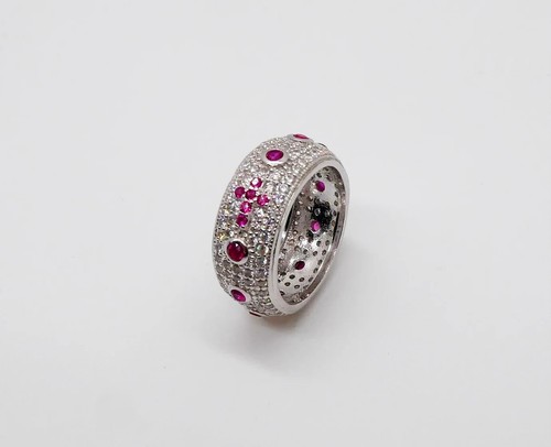 Anello rosario linee con - rosario,