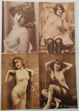 Lotto Cartoline riproduzione foto d'epoca - nudo femminile