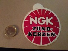 ADESIVO VINTAGE STICKER KLEBER NGK ZUND KERZEN CANDELE 