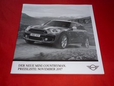 Listino prezzi MINI Countryman