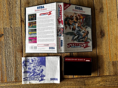Street rage sega master - rage, 2