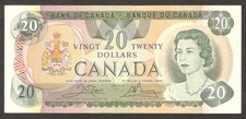 Canada 20 dollari QE II Crow &