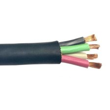 Cavo di Alimentazione Portatile 12/4 SOOW Flessibile Giacca CPE Nero 600V