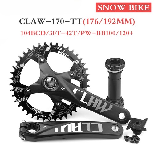 Guarnitura bici neve 170mm fat - 170mm,